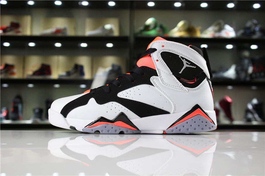 Air Jordan 7 GS Hot Lava White/Black-Hot Lava 442960-106