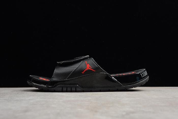 New Air Jordan Hydro 11 Retro Slide Black/Red Men's Size AA1336-001