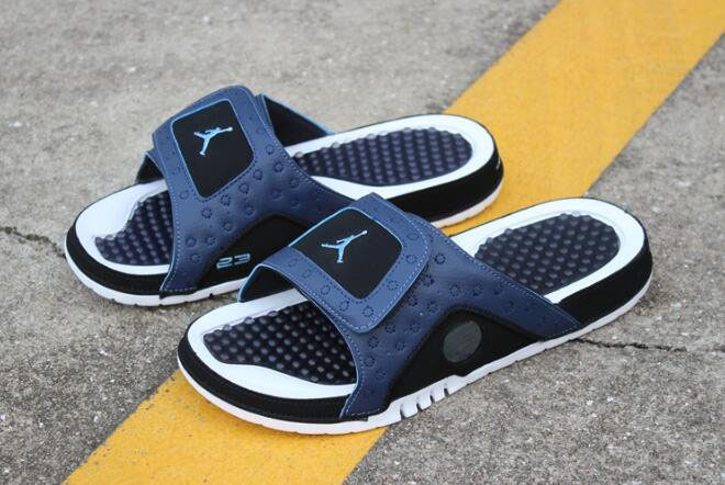 New Air Jordan Hydro 13 Retro Sandals Midnight Navy/University Blue-Black 684915-400
