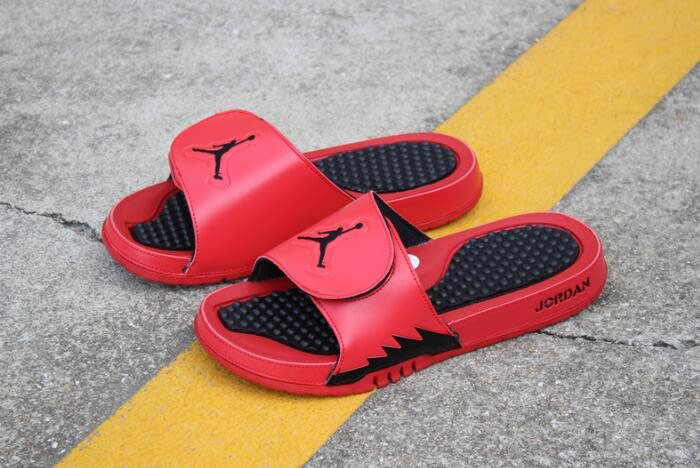 New Air Jordan Hydro 5 Retro University Red/Black 555501-601