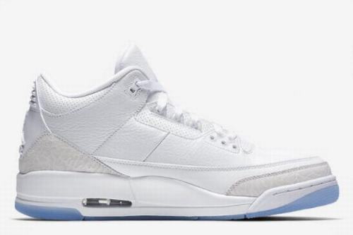 New Air Jordan III(3) Pure White-109 Basketball Shoes Online