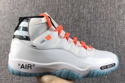 New Air Jordan XI(11) OFF-WHITE-203 Basketball Shoes Online
