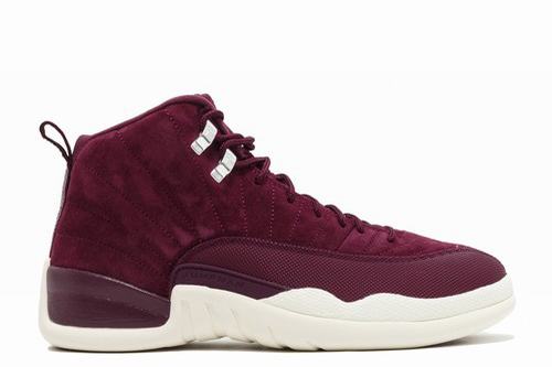 New Air Jordan XII(12) Bordeaux-108 Basketball Shoes Online