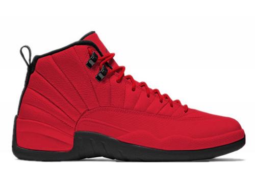 New Air Jordan XII(12) Bulls Gym Red Black-112 Basketball Shoes Online