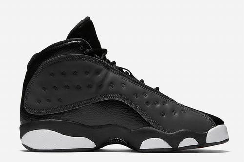 New Air Jordan XIII(13) Black White-134 Shoes Online