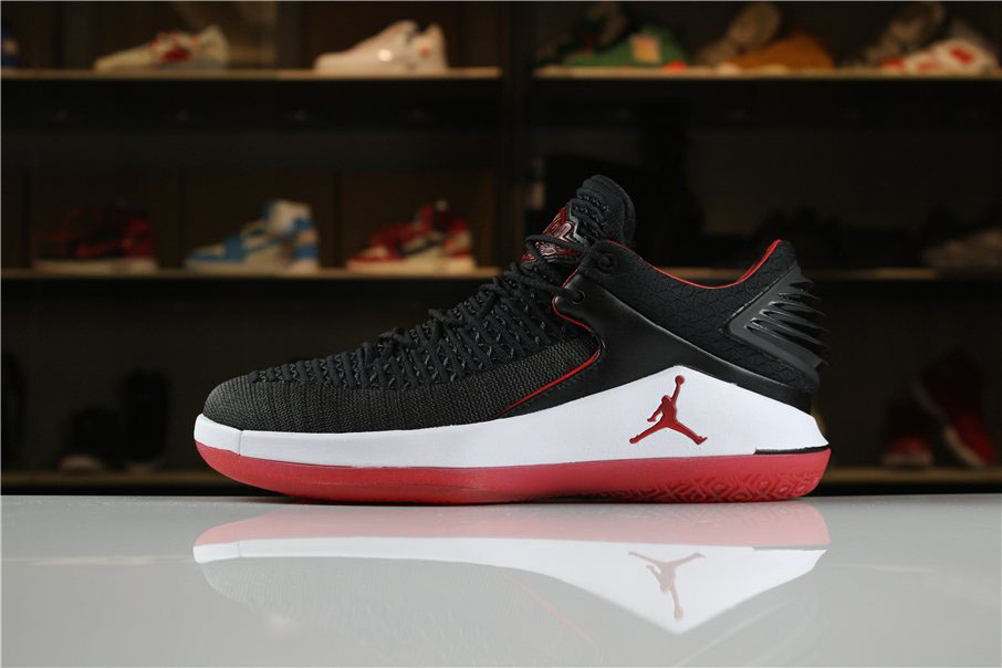 Air Jordan XXX2 Low Banned Black/University Red AH3347-001 Men's Size For Sale