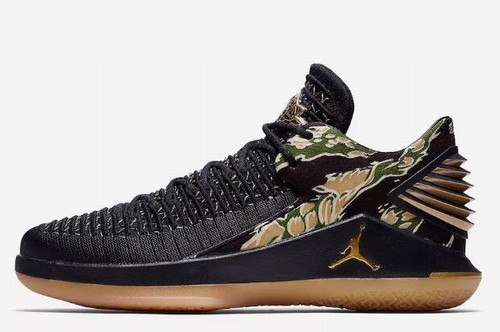 New Air Jordan XXXII(32) Low Tiger Camo-008 Basketball Shoes Online