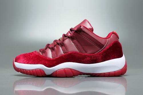 New Jordan XI(11) GS Velvet Heiress Low-170 Releases For Sale