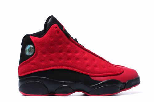 New Jordan XIII(13) Wool Red Black-133 Shoes Online