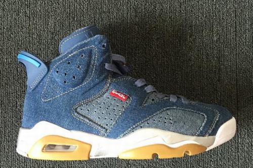 New Levis x Air Jordan 6-160 Basketball Shoes Online