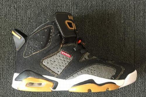 New Levis x Air Jordan 6-161 Basketball Shoes Online