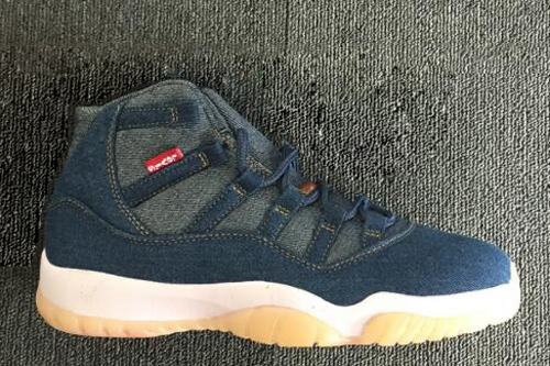 New Levis x Air Jordan XI(11) Basketball Shoes Online