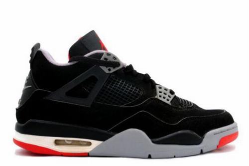 New Nike Air Jordan IV(4) Bred-174 Basketball Shoes Online