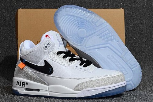 New OFF-WHITE x Jordan III(3)-115 Basketball Shoes Online