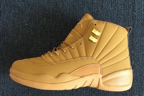 New PSNY x Air Jordan XII(12) Wheat Basketball Shoes Online