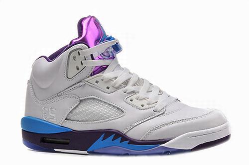 New Retro Air Jordan 5 Grape-160 Shoes Online