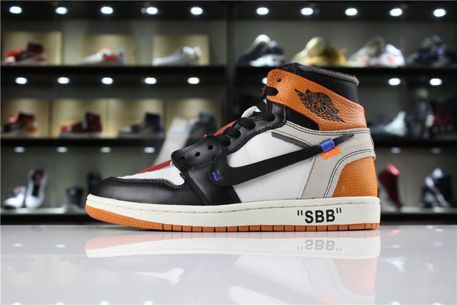 OFF-WHITE x Air Jordan 1 Retro High OG 10X Shattered Backboard AA3834-005