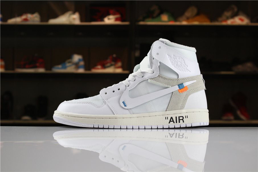 Off-White x Air Jordan 1 High NRG White AQ0818-100 For Sale