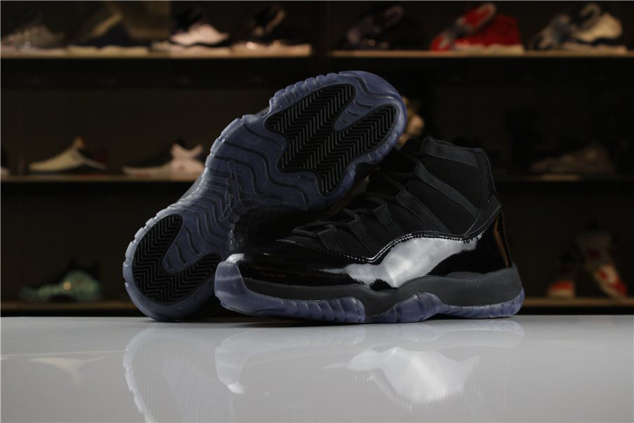 Women's Air Jordan 11 XI GS Cap and Gown All-Black Colorway