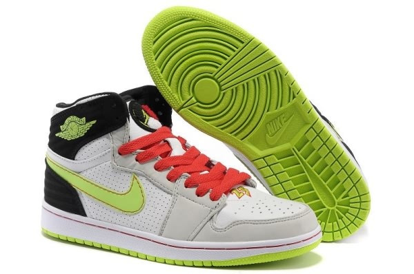 Air Jordan 1 Air Cushion White/Black/Red for Men