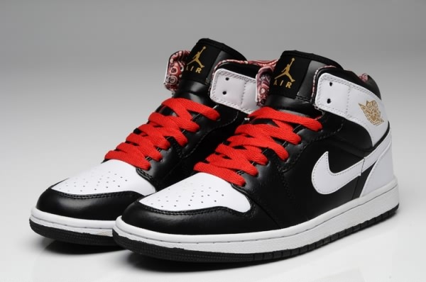 Air Jordan 1 Black/White/Red for Men