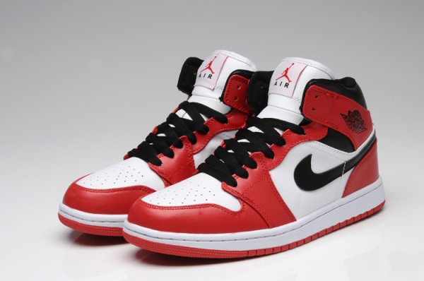 Air Jordan 1 White/Red/Black for Men