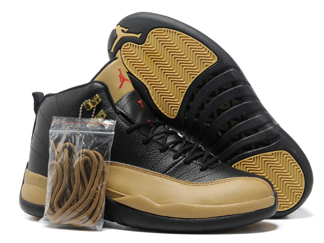 Air Jordan 12 & Jordan xii "Light Olive" Black/Brown