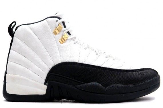 Air Jordan 12 & Jordan xii Original (OG) Taxi (White / Black Taxi)