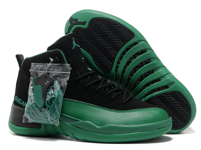 Air Jordan 12 Ray Allen PE Black Green