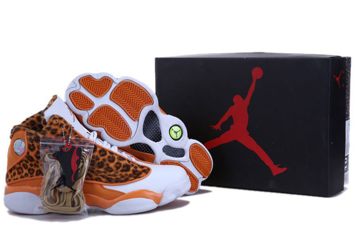 Air Jordan 13 Leopard Khaki White | Air Jordan XIII