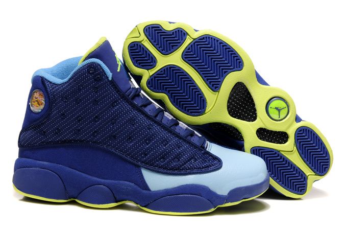 Air Jordan 13 Retro Royal Blue/Water Yellow | Air Jordan XIII