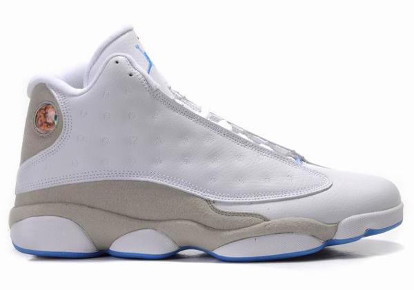Air Jordan 13 Retro White Neutral Grey University Blue | Air Jordan XIII