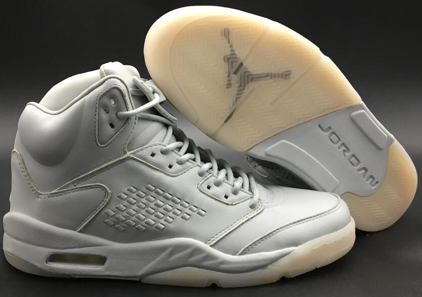 Air Jordan 13 Transparent Sole Mesh All White