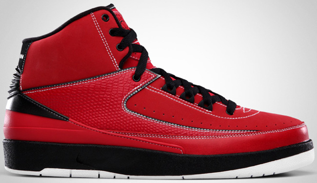 Air Jordan 2 & Jordan II Retro QF Varsity Red / Black White