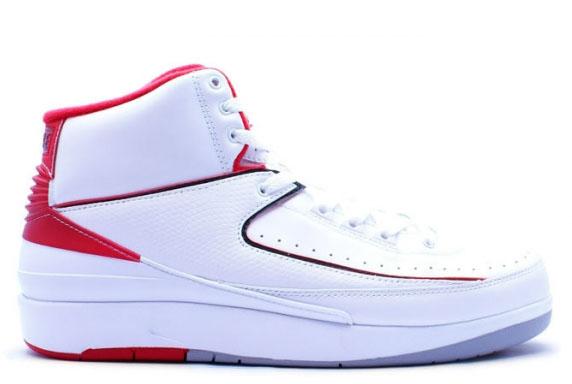 Air Jordan 2 & Jordan II Retro QF White / Varsity Red