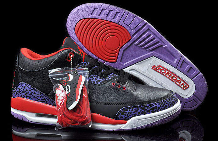 Air Jordan 3 & Jordan III "Bright Crimson" 2020