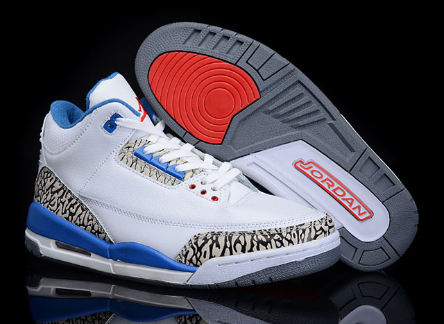 Air Jordan 3 & Jordan III Retro "True Blue" 2020