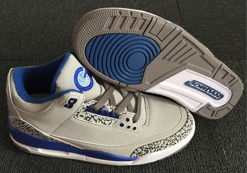 Air Jordan 3 & Jordan III White/True Blue