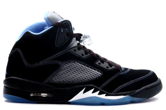 Air Jordan 5 & Jordan V Retro LS Black University Blue White