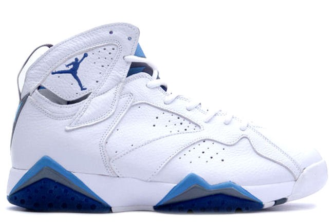 Air Jordan 7 Retro White/French Blue Flint Grey