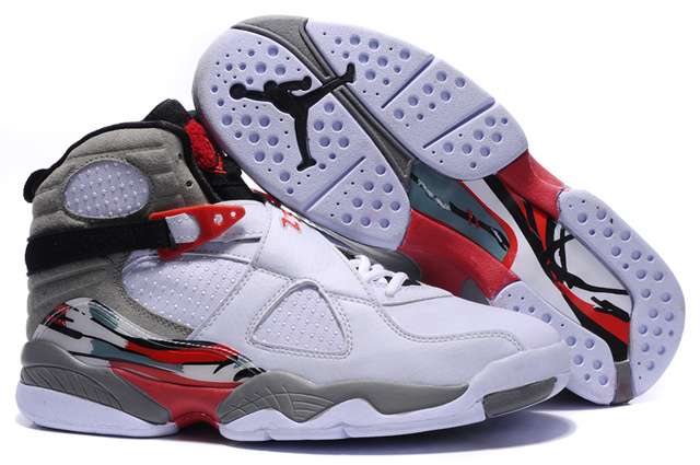 Air Jordan 8 Embroidery Retro Original Bugs Bunny True Red White