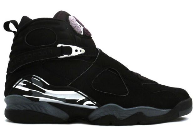 Air Jordan 8 Retro Black/Chrome | Air Jordan VIII
