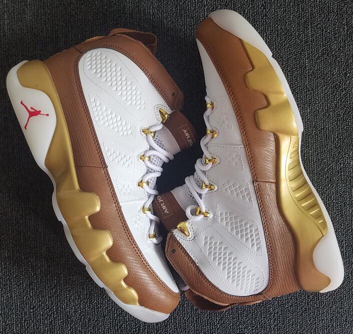 Air Jordan IX (9) Fontay Montana Pure Platinum/Game Royal Mandarin