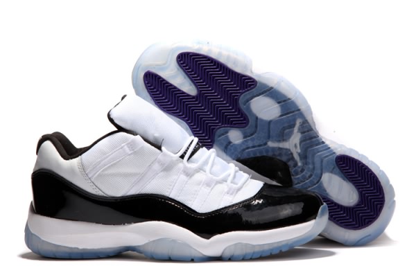 Air Jordan Retro 11 Low White Black for Men