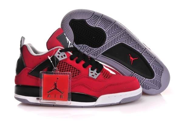 Air Jordan Retro 4 Wine Red/Black for Women