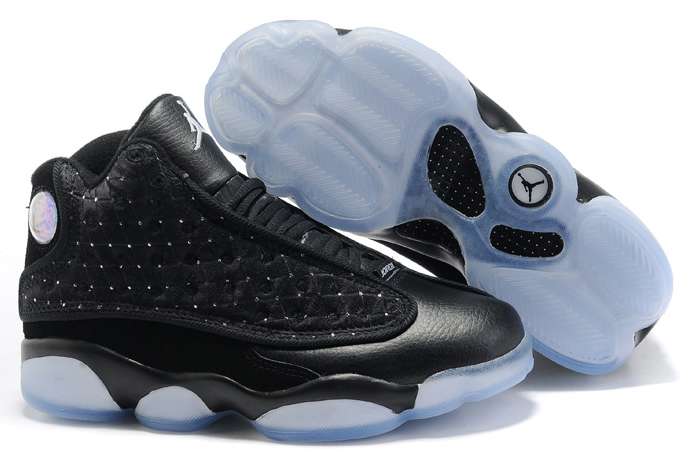 Women Air Jordan 13 Black White | Air Jordan XIII