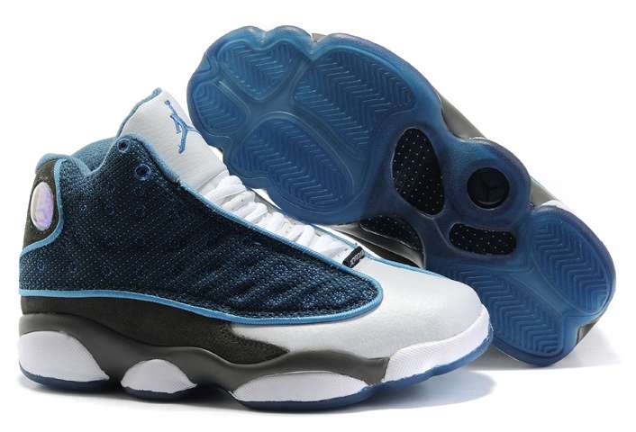 Women Air Jordan 13 Navy Blue/White | Air Jordan XIII