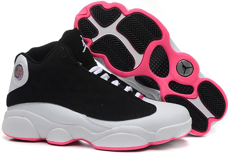 Women Air Jordan 13 Retro Pink/Black/White | Air Jordan XIII