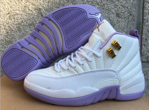 Women Air Jordan 13 White Purple | Air Jordan XIII