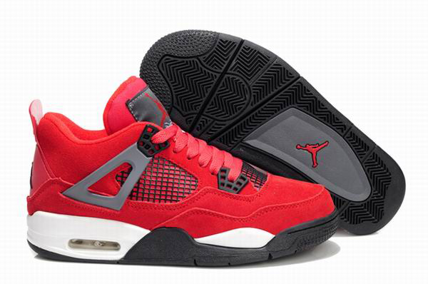 Women Air Jordan 4 Red/Vivid Pink White